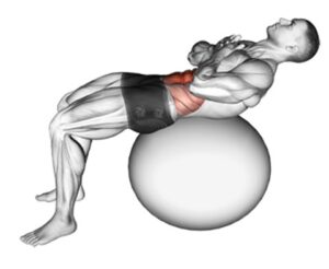 Abdominal na bola