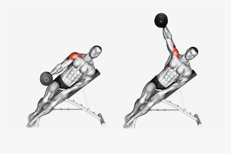 Elevação Lateral Inclinada para Ombros