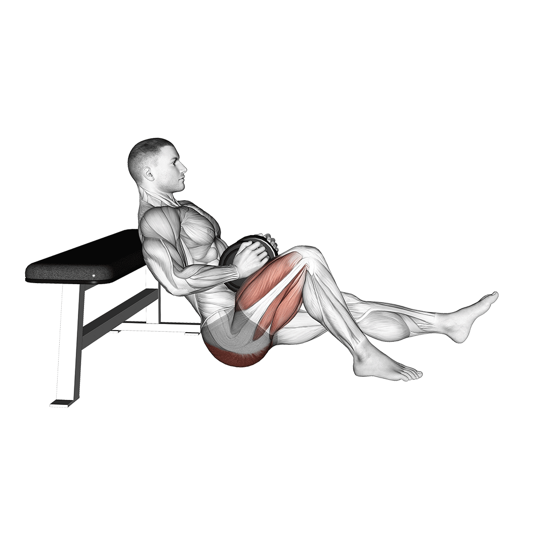 Elevação de Quadril Unilateral com Halter