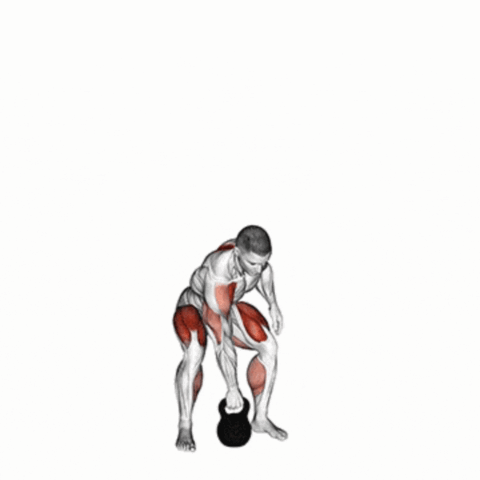 Arranco com Kettlebell em Afundo